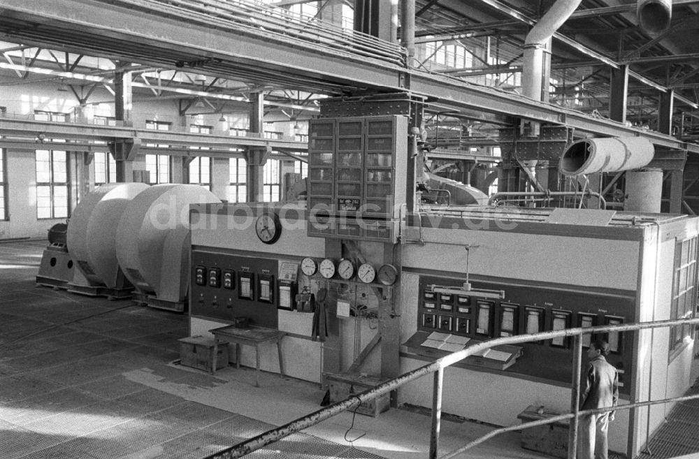 DDR-Bildarchiv: Schkopau - Produktionsstätte des VEB Chemische Werke Buna Schkopau in Schkopau in der DDR