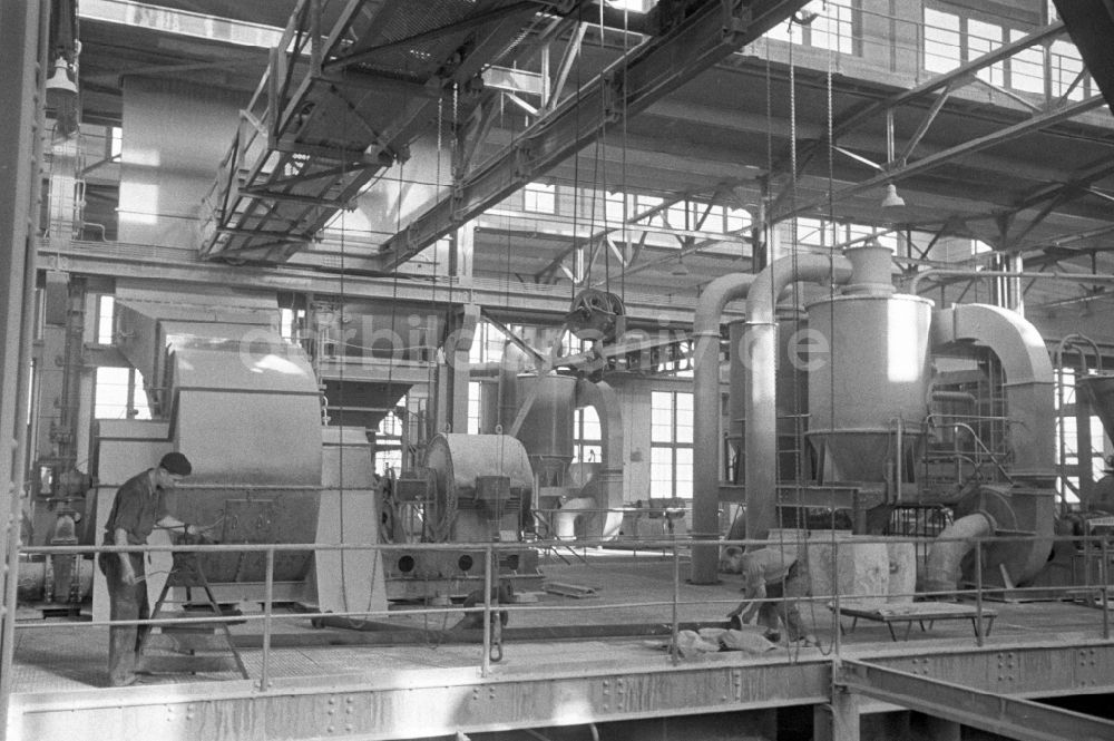 DDR-Fotoarchiv: Schkopau - Produktionsstätte des VEB Chemische Werke Buna Schkopau in Schkopau in der DDR