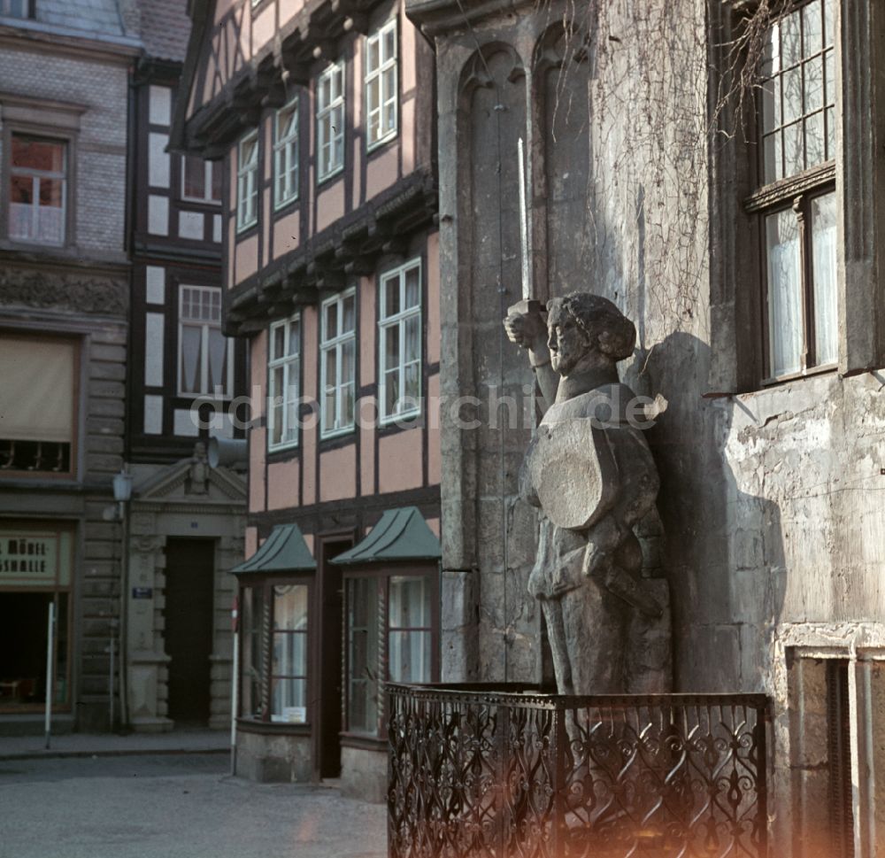 DDR-Fotoarchiv: Quedlinburg - Rathausgebäude in Quedlinburg in der DDR