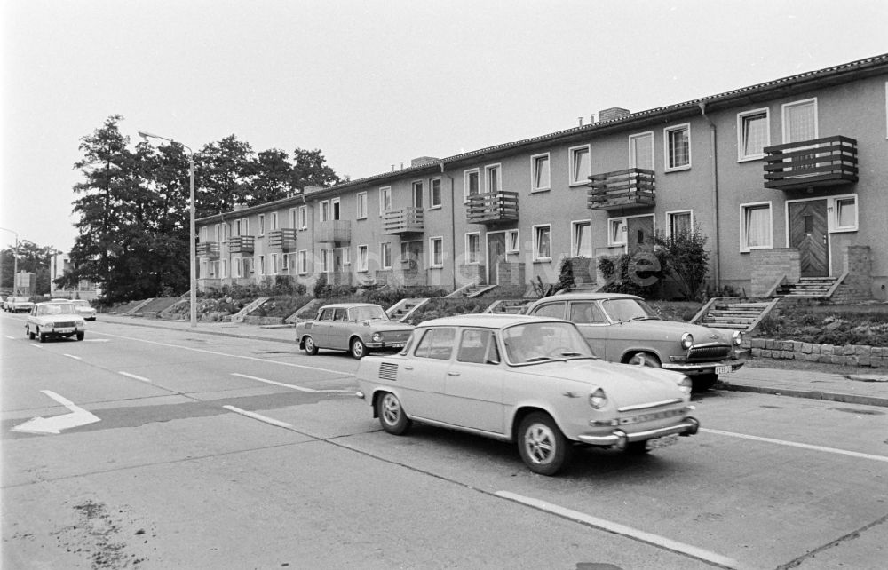 Berlin: Reihenhaus- Wohnanlage im Ortsteil Grünau in Berlin in der DDR