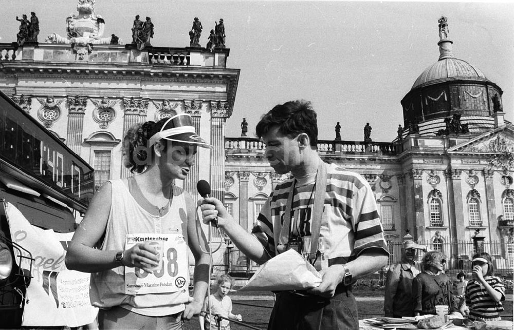 DDR-Fotoarchiv: - Sanssouci Lauf Umschlag:7358