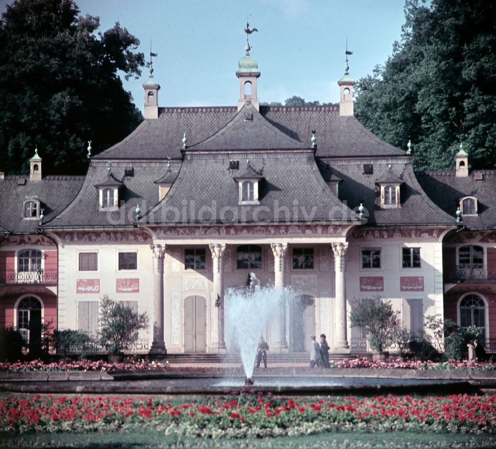 DDR-Fotoarchiv: Dresden - Schloss Pillnitz in Dresden in der DDR