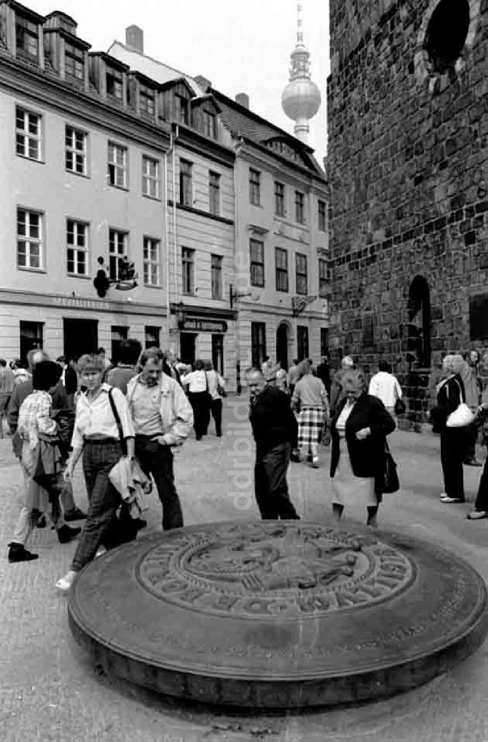 Berlin: Stadtsigel - Nikolaiviertel Ort: Berlin Foto: Winkler