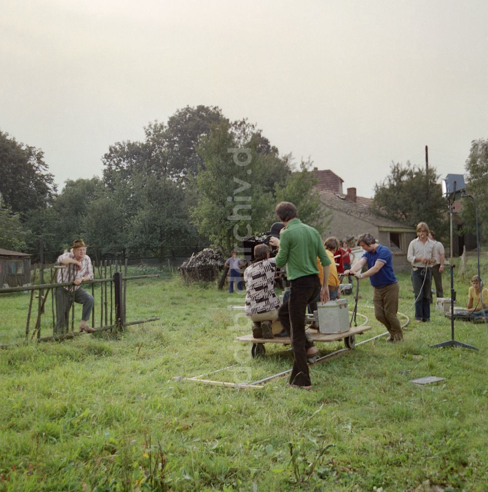 DDR-Fotoarchiv: Horka - Szenenbild Porträt eines Mittelpunktes in Horka in der DDR