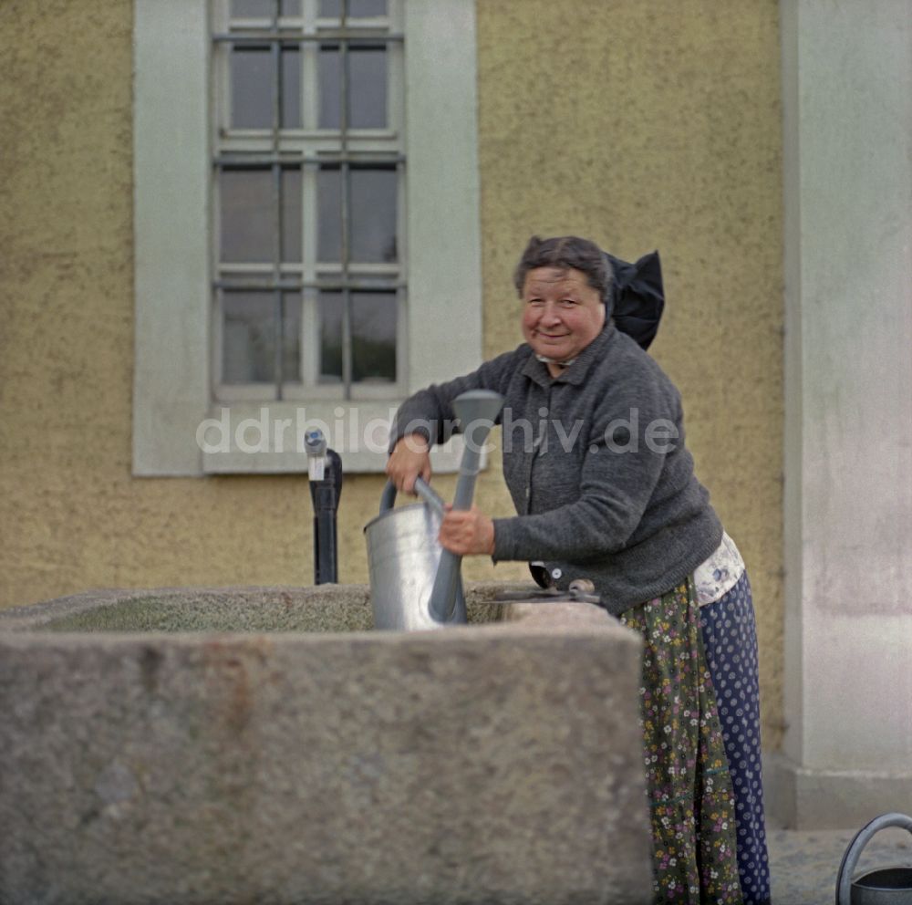 Ralbitz-Rosenthal: Szenenbild Porträt eines Mittelpunktes in Ralbitz-Rosenthal in der DDR