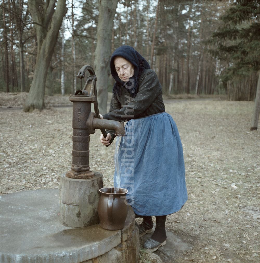 DDR-Bildarchiv: Ortschaft Heide - Szenenbild Rublak - Die Legende vom vermessenen Land in Ortschaft Heide in der DDR