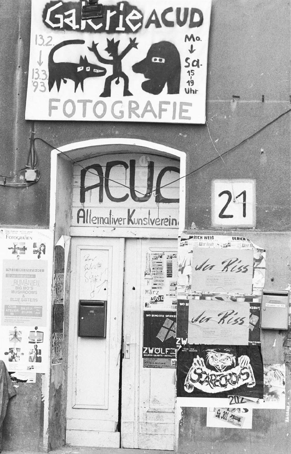 Berlin: Theatercafe und Gallerie ACUD 02.03.1993