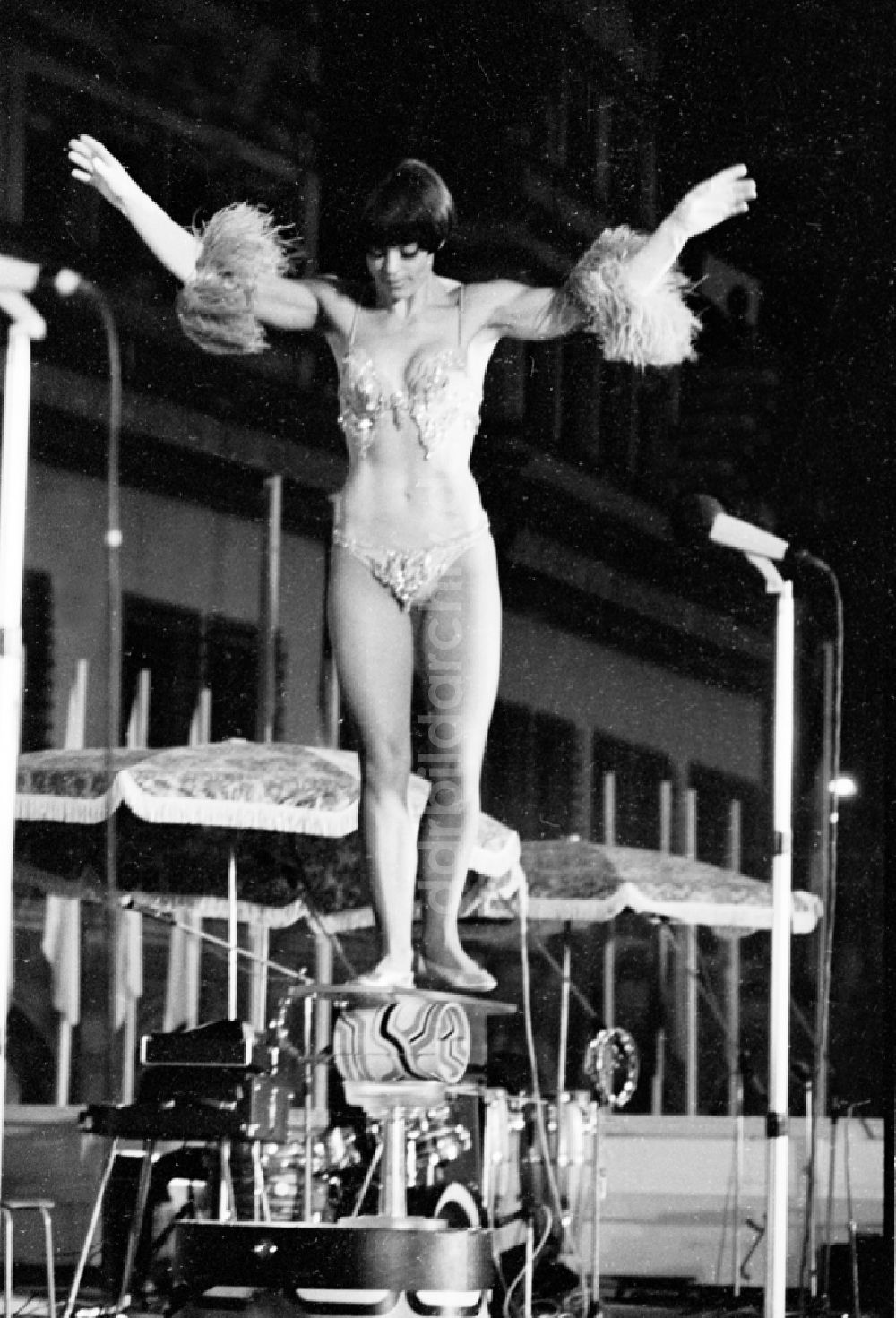 Leipzig: Turn- und Sportfest Spartakiade in Leipzig in Sachsen in der DDR