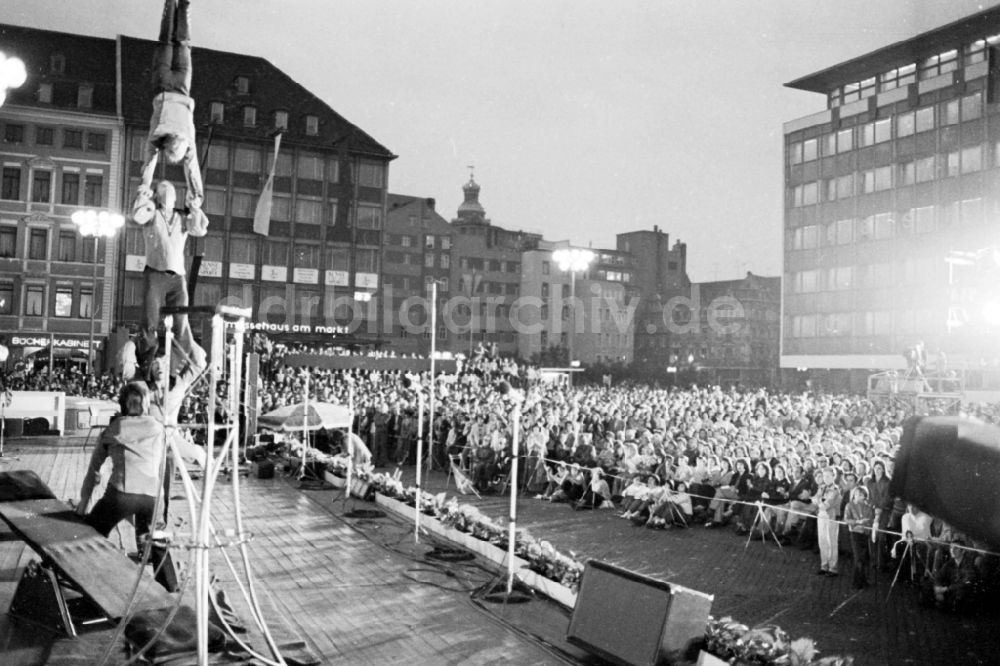 DDR-Fotoarchiv: Leipzig - Turn- und Sportfest Spartakiade in Leipzig in Sachsen in der DDR