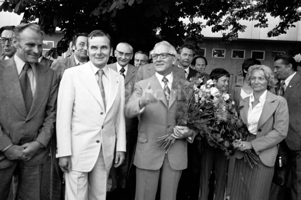 DDR-Fotoarchiv: Leipzig - Turn- und Sportfest Spartakiade in Leipzig in Sachsen in der DDR