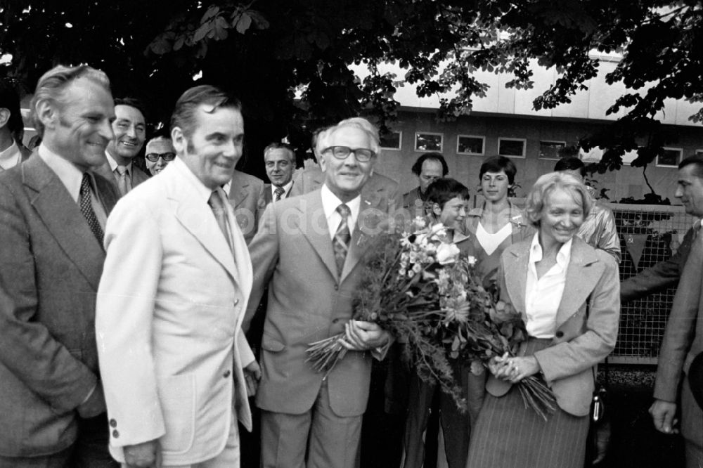 Leipzig: Turn- und Sportfest Spartakiade in Leipzig in Sachsen in der DDR