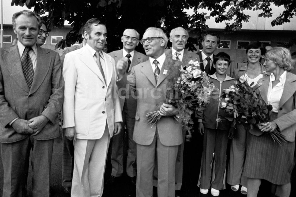 DDR-Fotoarchiv: Leipzig - Turn- und Sportfest Spartakiade in Leipzig in Sachsen in der DDR