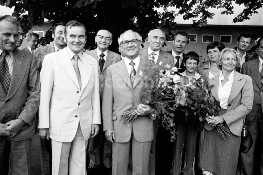 Leipzig: Turn- und Sportfest Spartakiade in Leipzig in Sachsen in der DDR