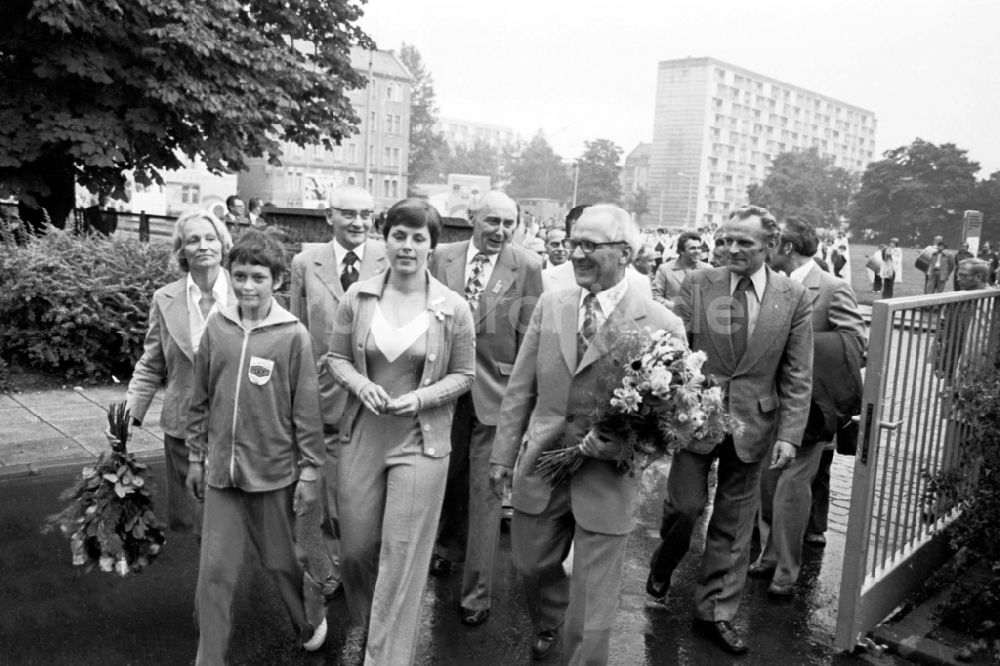 DDR-Bildarchiv: Leipzig - Turn- und Sportfest Spartakiade in Leipzig in Sachsen in der DDR