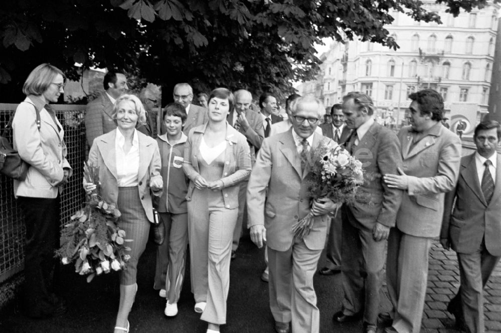 DDR-Fotoarchiv: Leipzig - Turn- und Sportfest Spartakiade in Leipzig in Sachsen in der DDR