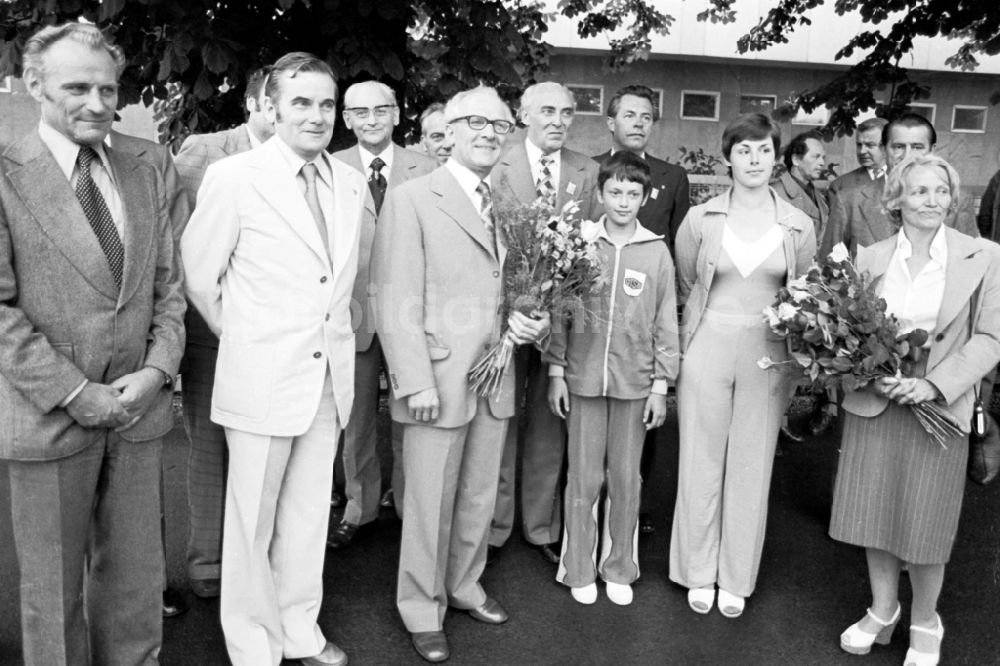 Leipzig: Turn- und Sportfest Spartakiade in Leipzig in Sachsen in der DDR