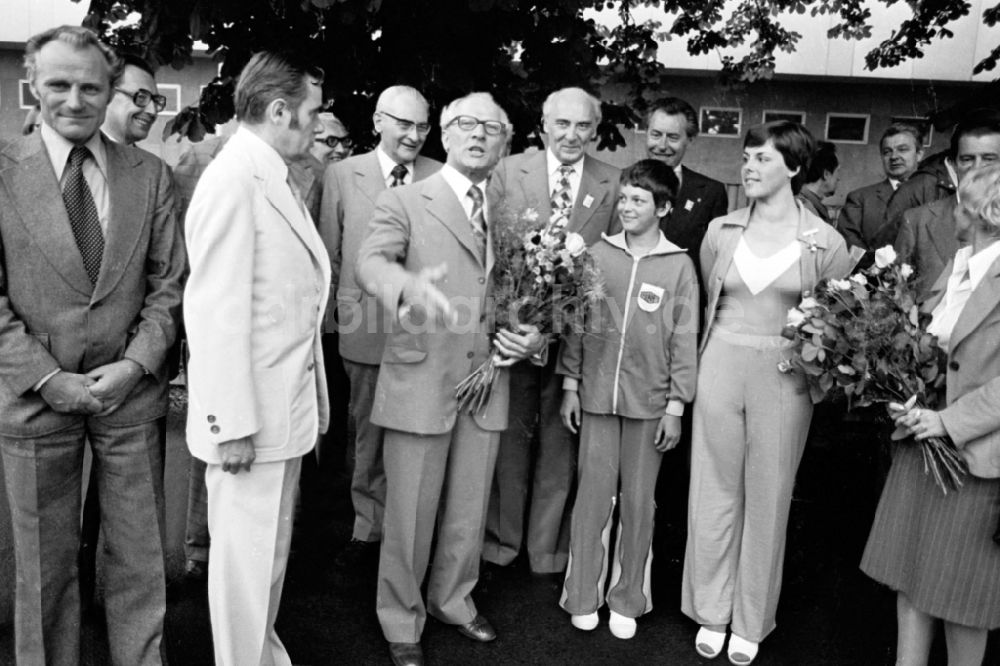 DDR-Bildarchiv: Leipzig - Turn- und Sportfest Spartakiade in Leipzig in Sachsen in der DDR