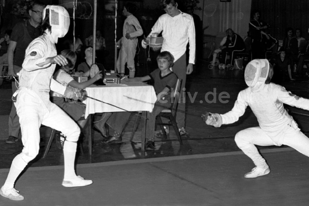 Leipzig: Turn- und Sportfest Spartakiade in Leipzig in Sachsen in der DDR