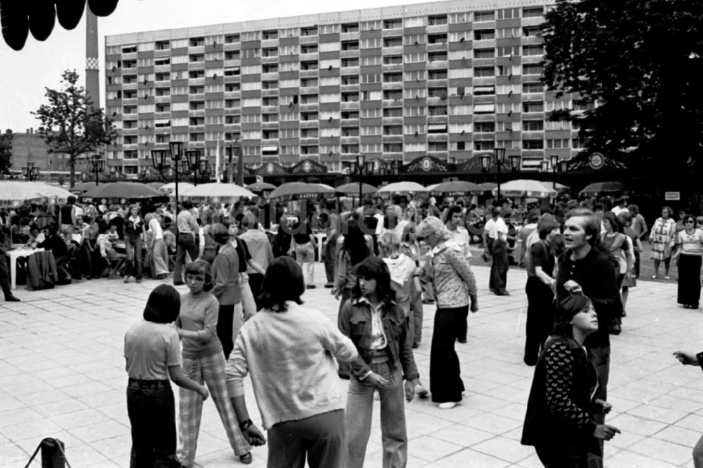 Leipzig: Turn- und Sportfest Spartakiade in Leipzig in Sachsen in der DDR