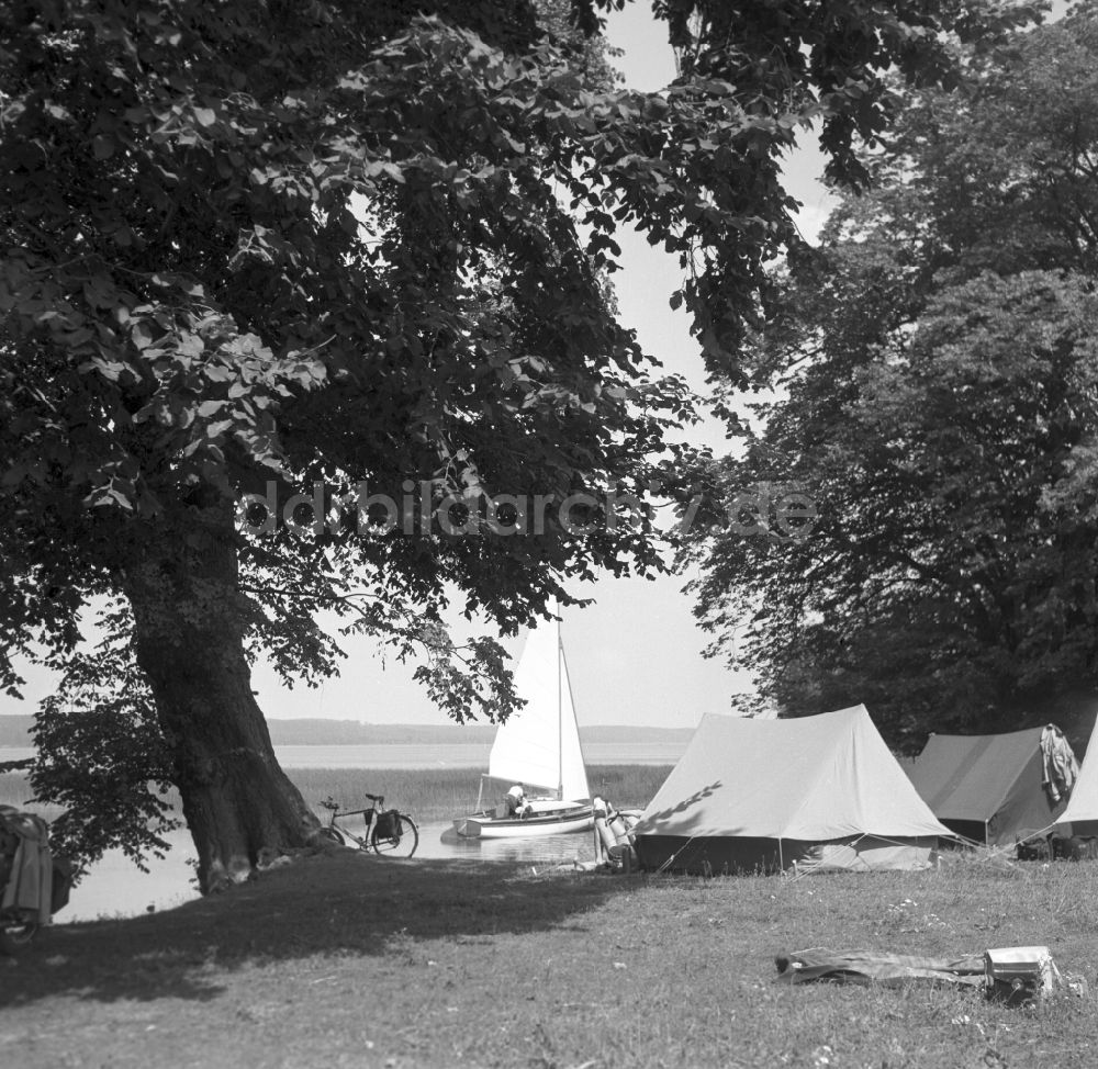 DDR-Fotoarchiv: Berlin - Uferbereich der Dahme in Berlin Köpenick in der DDR