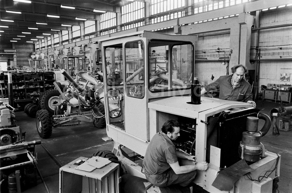 DDR-Fotoarchiv: Dessau - VEB Maschinenfabrik und Eisengießerei Dessau (ABUS) in Dessau in der DDR