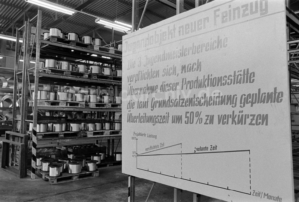 DDR-Bildarchiv: Hettstedt - Walzwerk in Hettstedt in der DDR