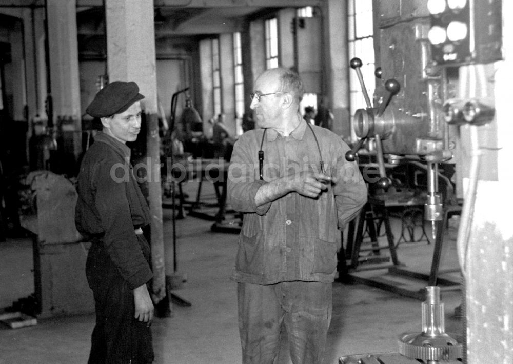 Leipzig: Werk Polygraph in Leipzig in der DDR