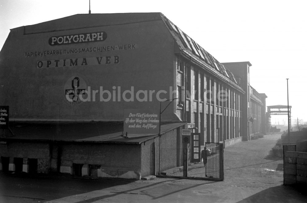 DDR-Bildarchiv: Leipzig - Werk Polygraph in Leipzig in der DDR