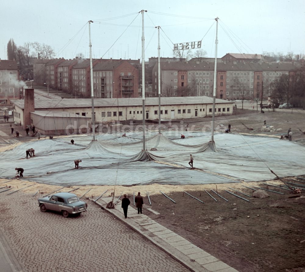 DDR-Bildarchiv: Berlin - Zirkus Busch in Berlin in der DDR